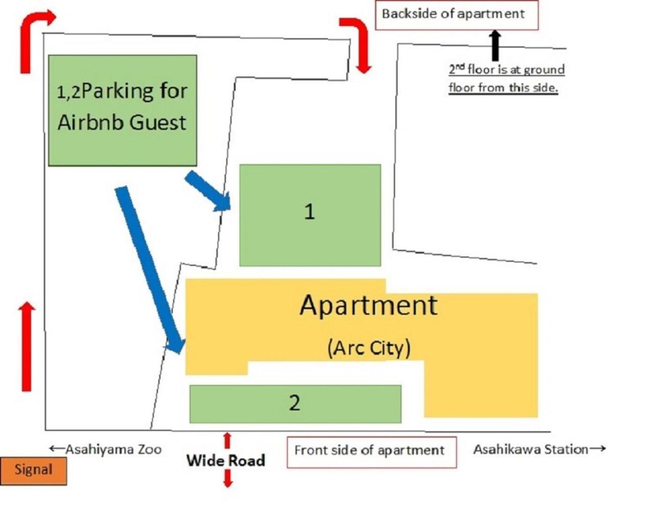 Ark City Asahikawa - Vacation Stay 8531 外观 照片